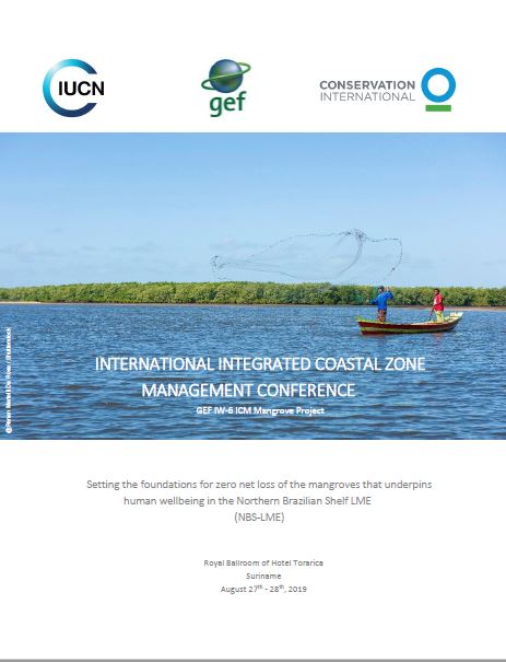 Internaton Integrated Coastal Zone Management Conference Proceedings NBS LME  GEF Mangrove Project